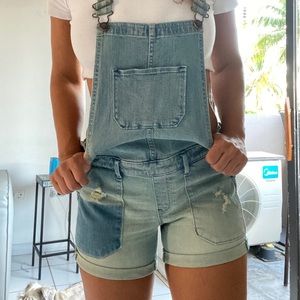 Hollister jean romper!